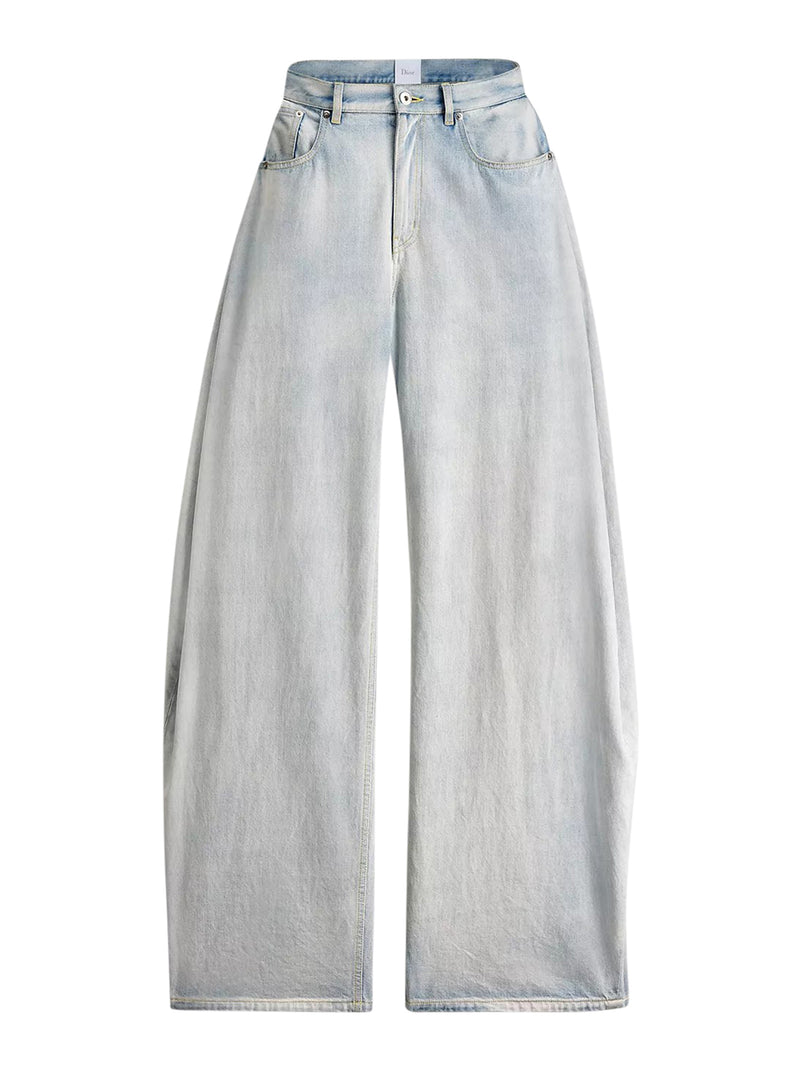 STONEWASHED LOOSE-FIT JEANS