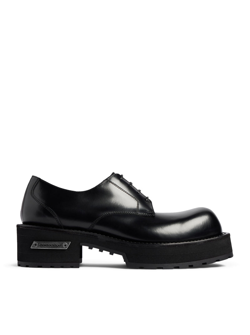 VENOM DERBY IN BLACK CALFSKIN