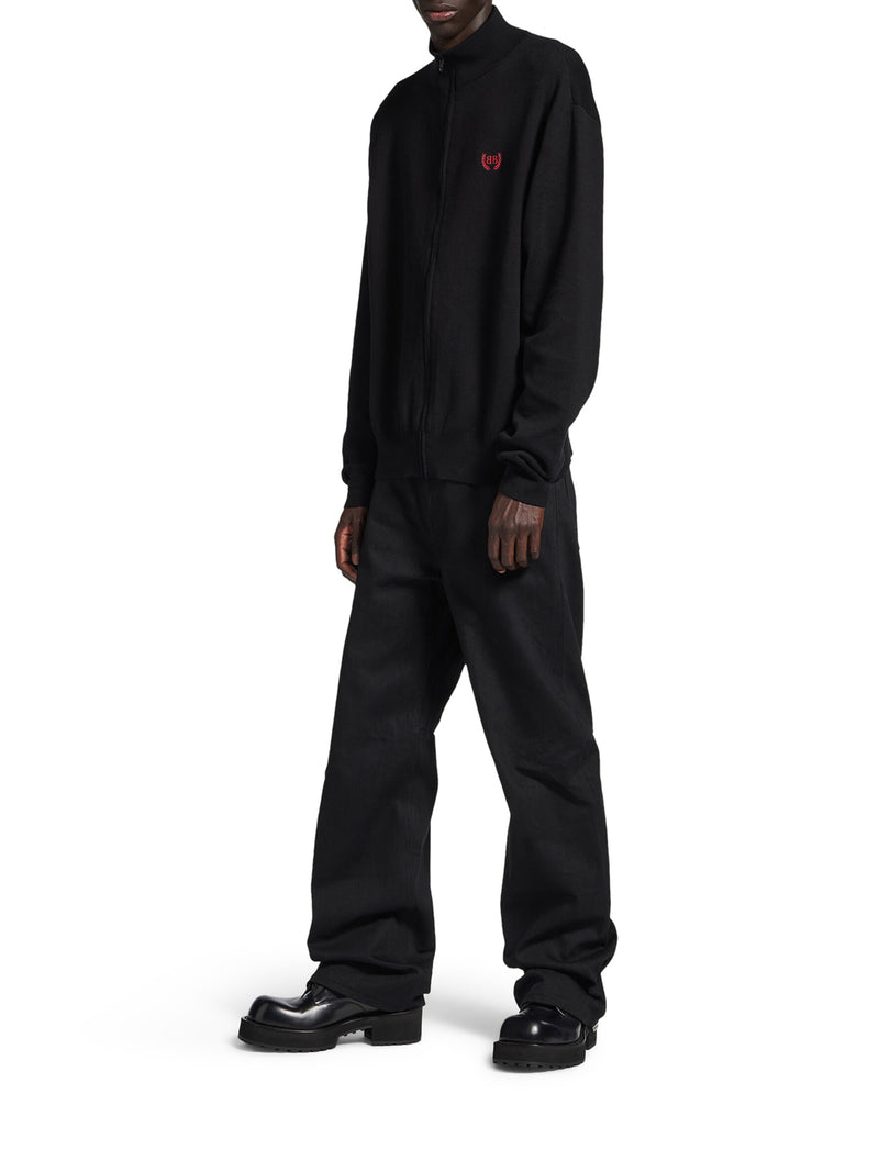 VENOM DERBY IN BLACK CALFSKIN