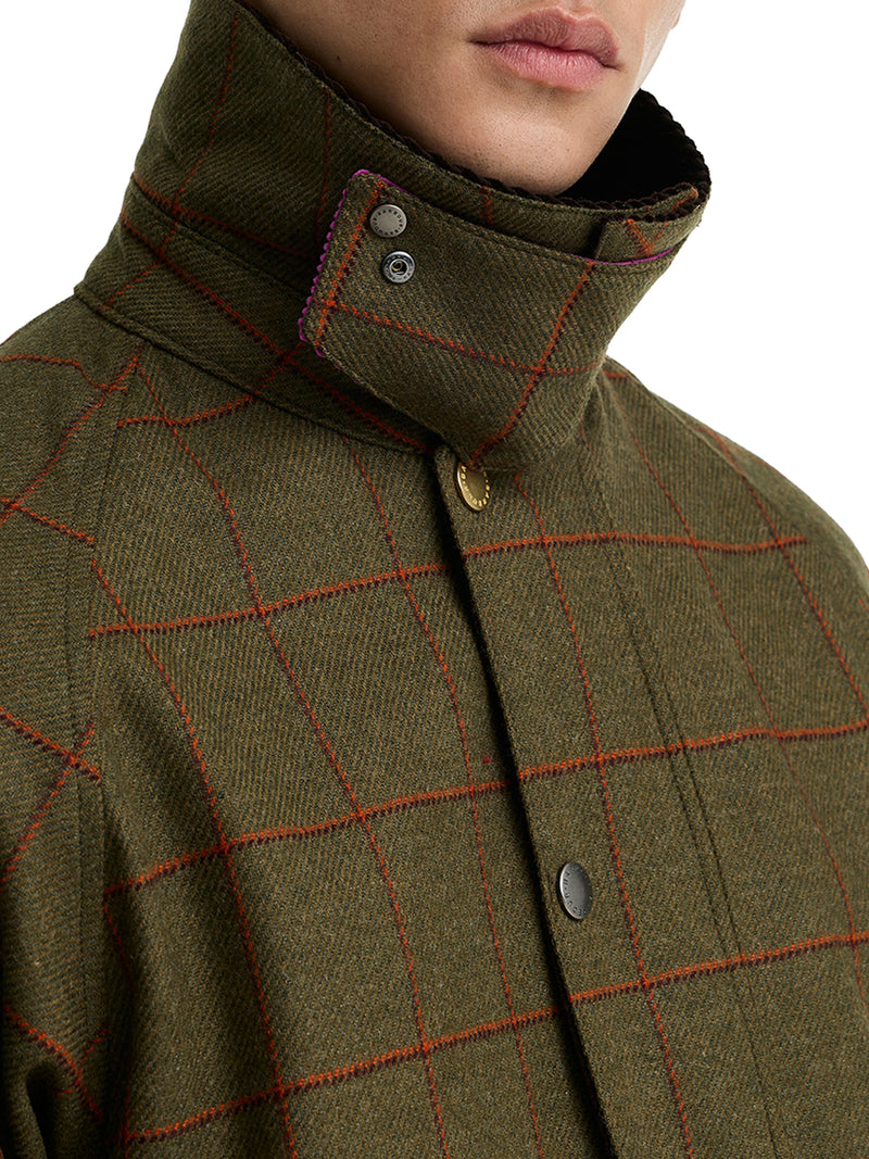 BARBOUR X PAUL SMITH CHECKED JACKET
