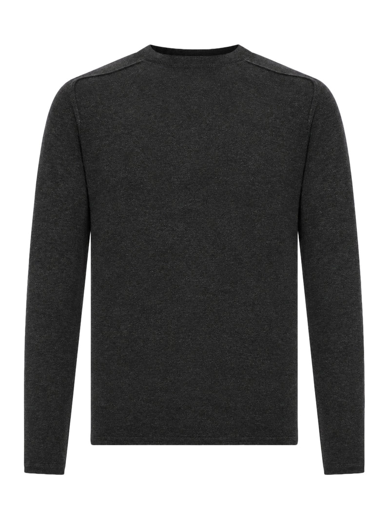 CREW NECK WOOL SWEATER