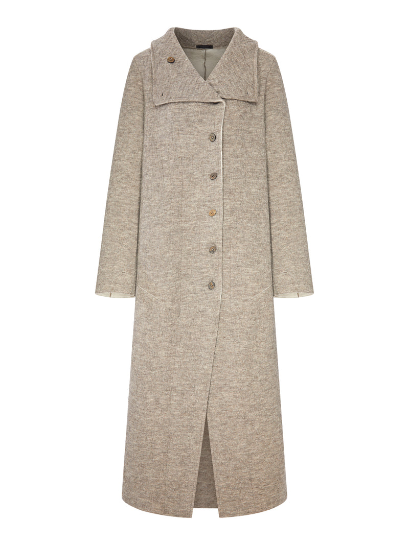 LONG KNIT COAT