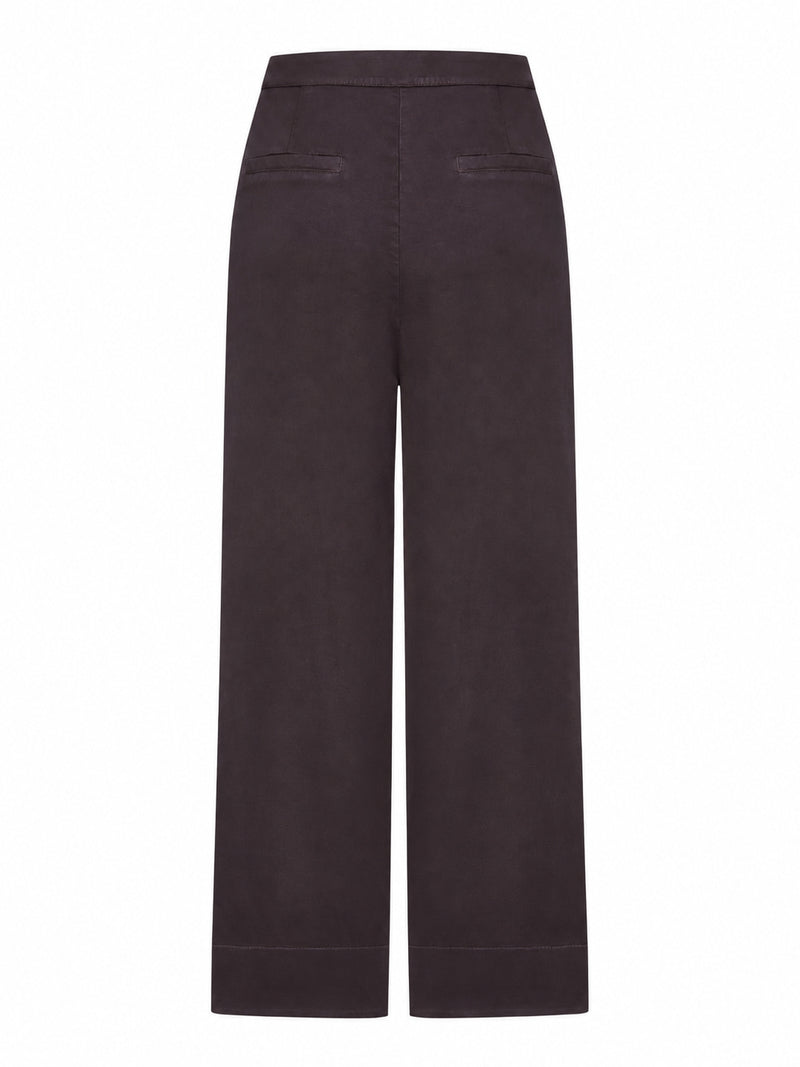 HIGH-WAISTED PALAZZO TROUSERS