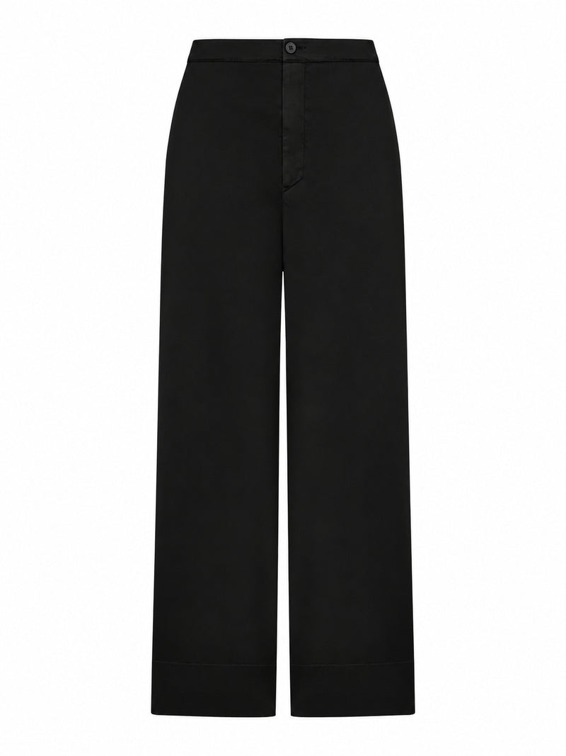 HIGH-WAISTED PALAZZO TROUSERS