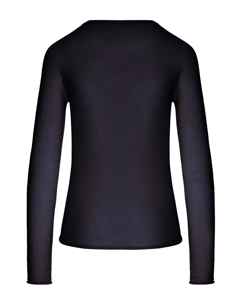LONG-SLEEVE CREW-NECK SWEATER