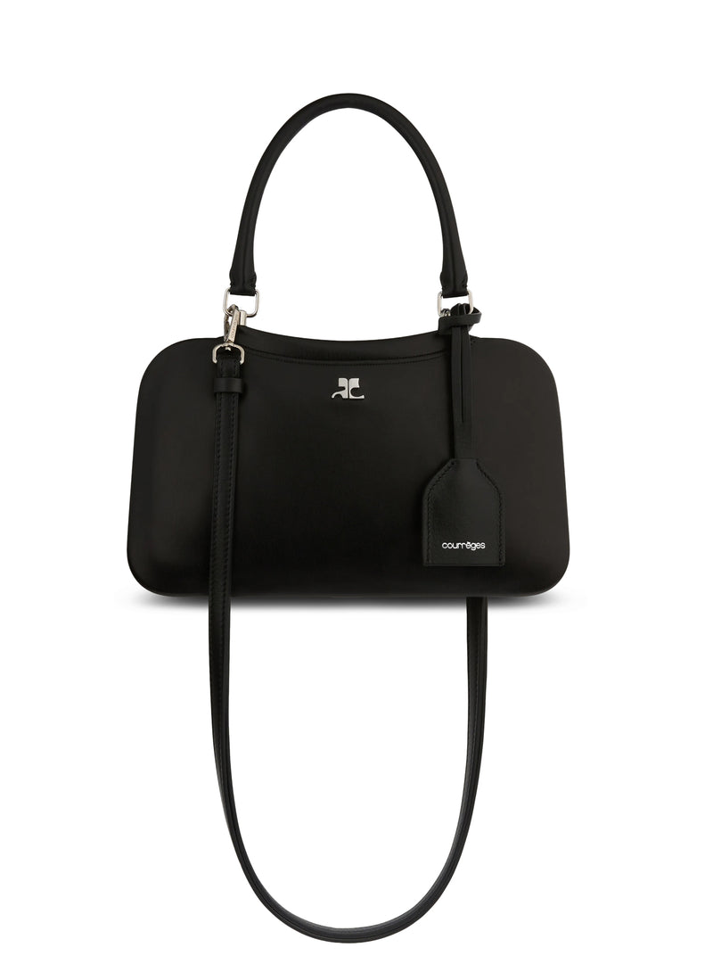SMALL SHADOW BAG WITH A LEATHER-EFFECT FINISH