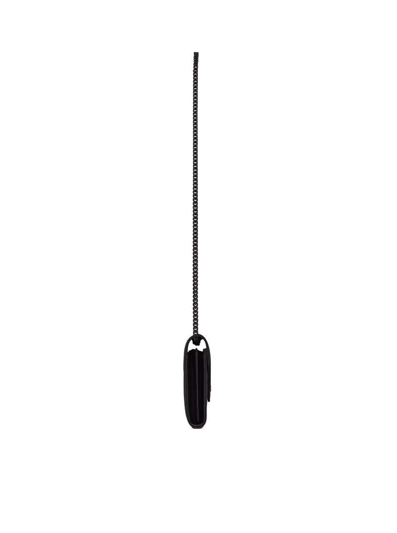 CLASSIC CASSANDRE CHAIN ??CLUTCH IN GRAIN DE POUDRE LEATHER