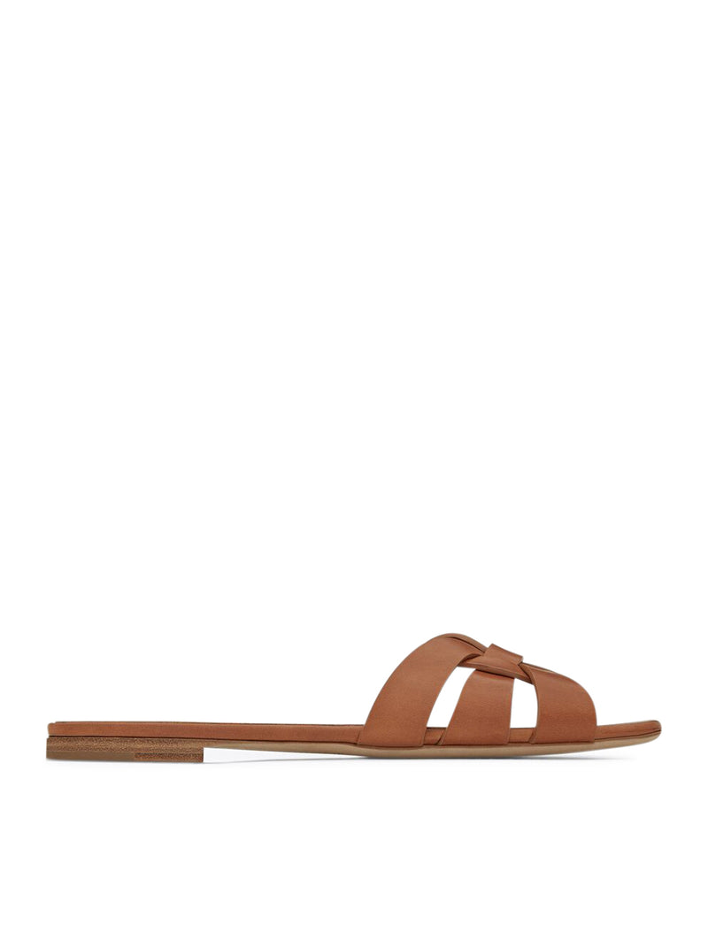 NU PIEDS TRIBUTE 05 SANDALS IN LEATHER