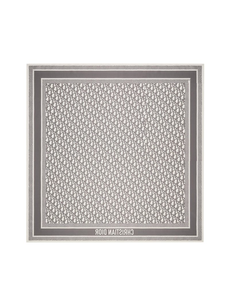 DIORTWIN DIOR OBLIQUE SQUARE FOULARD