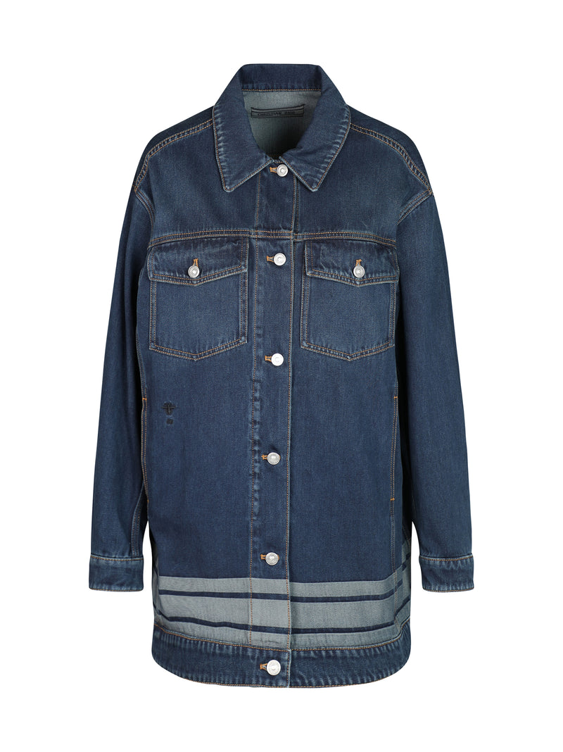 oversized denim jacket