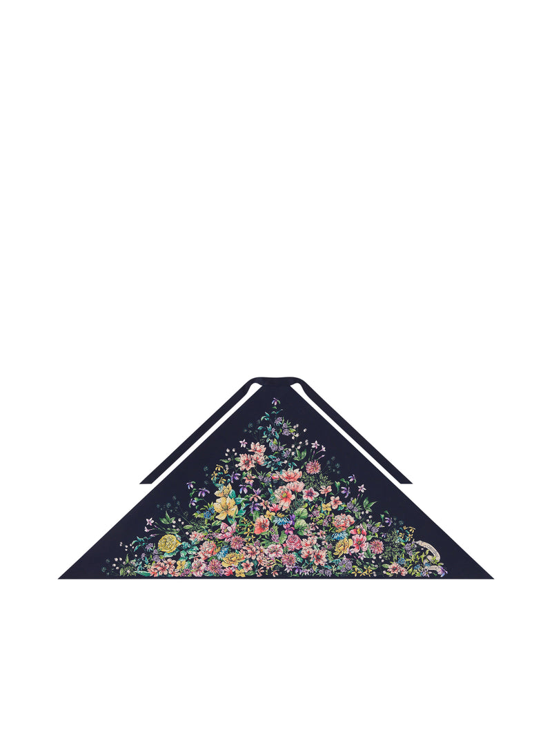 TOP DIOR SILK D-FLORAL
