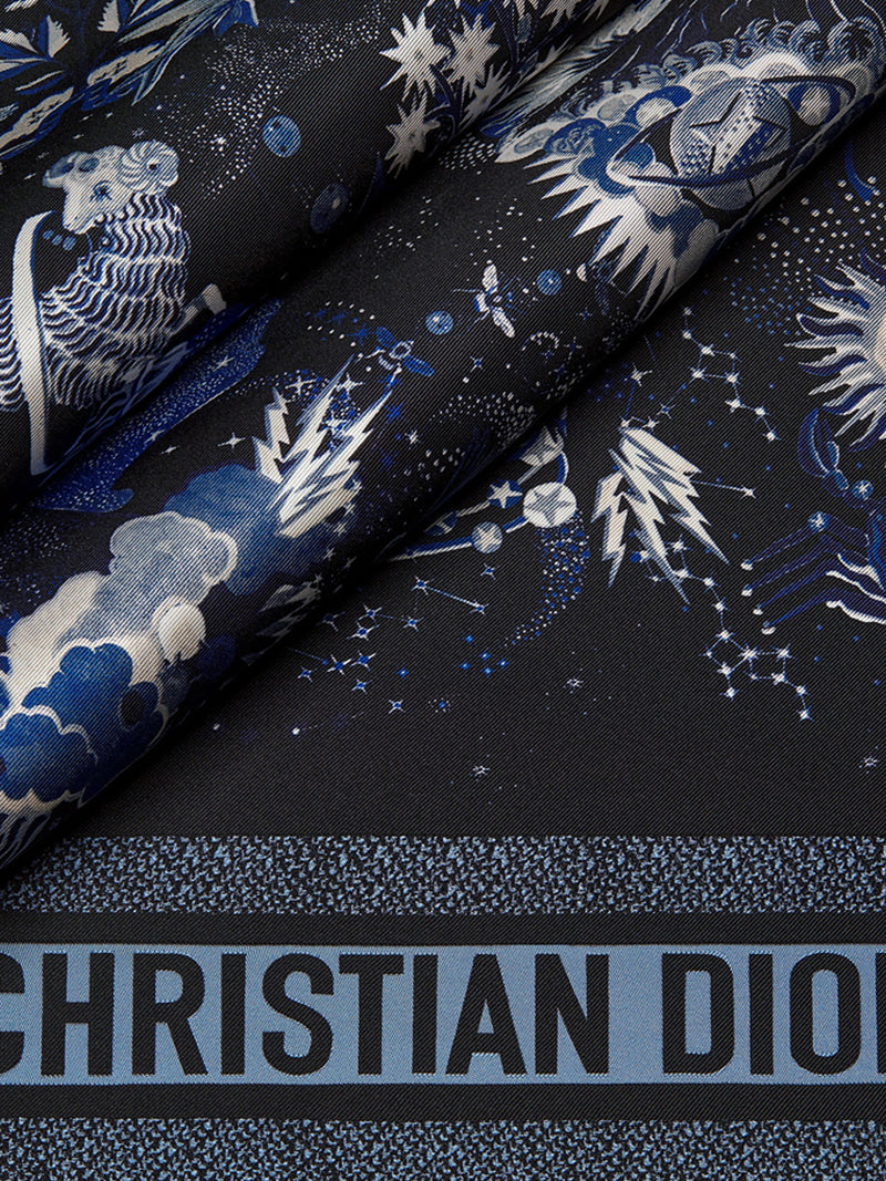 FANTASTIC DIOR ZODIAC SQUARE FOULARD