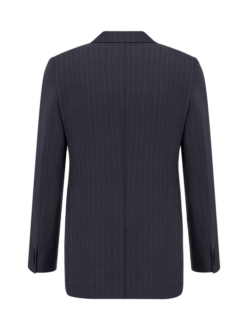 DOUBLE-BREASTED JACKET WITH BUTTONS
