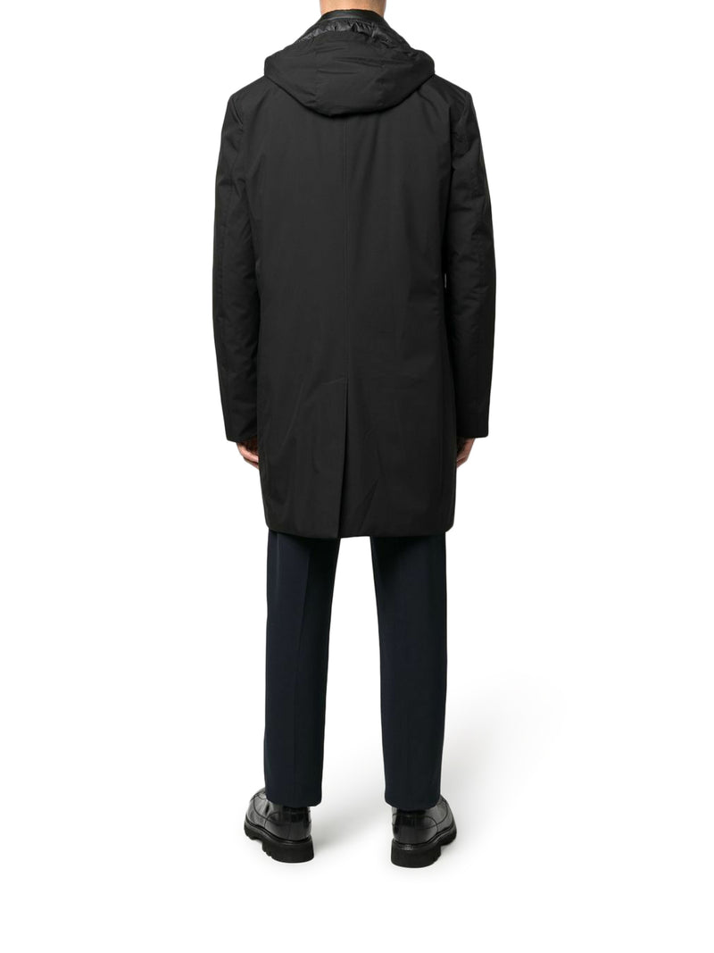 REDON-SKT COAT WITH HOOD AND BUTTONS