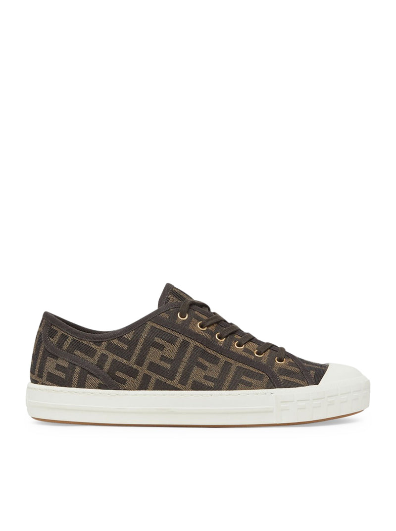 DOMINO LOW TOP SNEAKER IN FF FABRIC