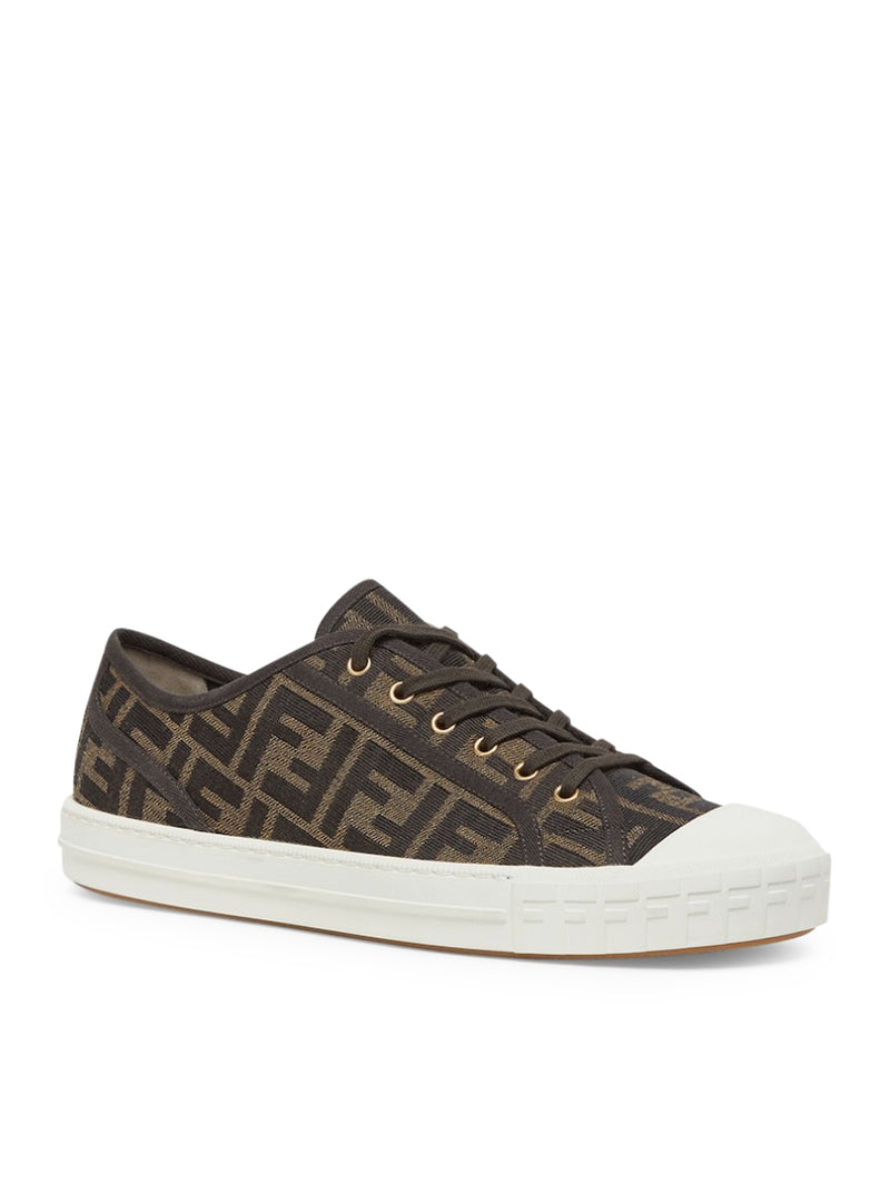 DOMINO LOW TOP SNEAKER IN FF FABRIC