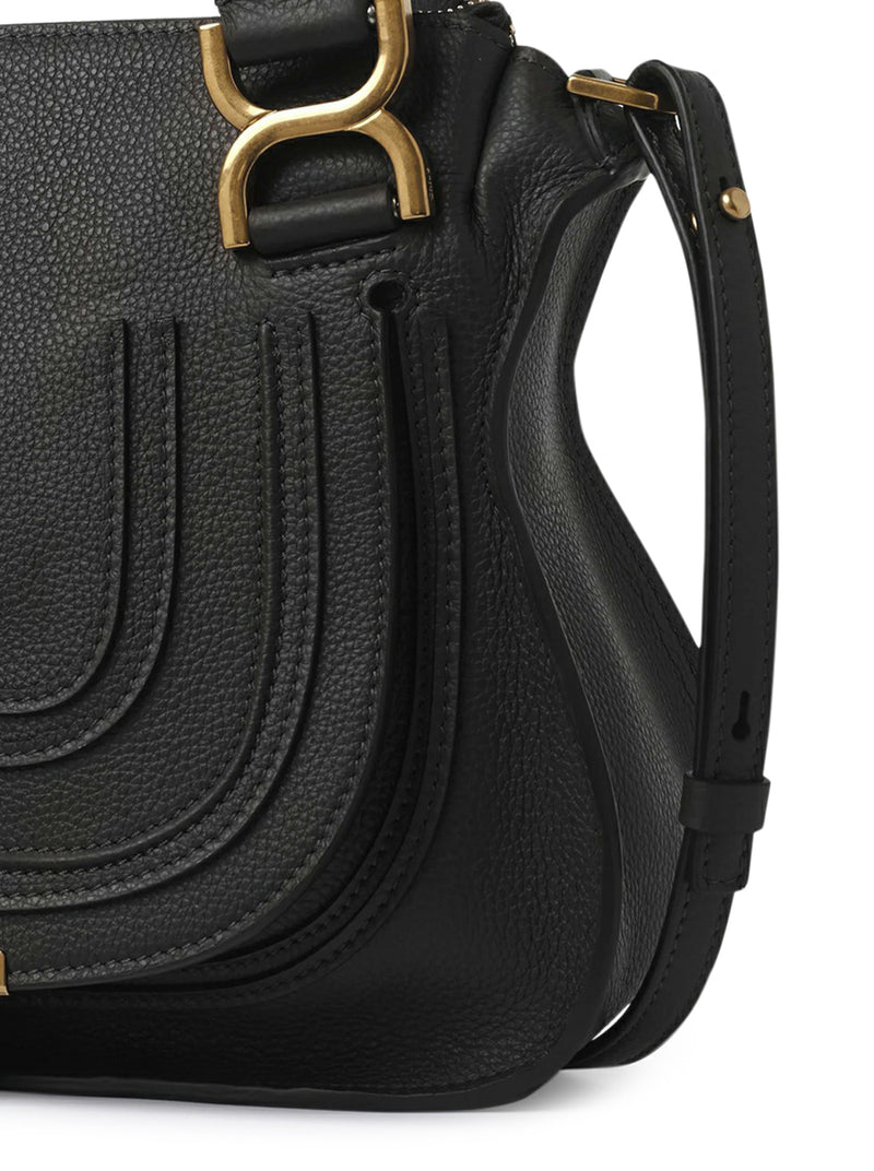 SMALL MERCIE BAG IN GRANATE LEATHER