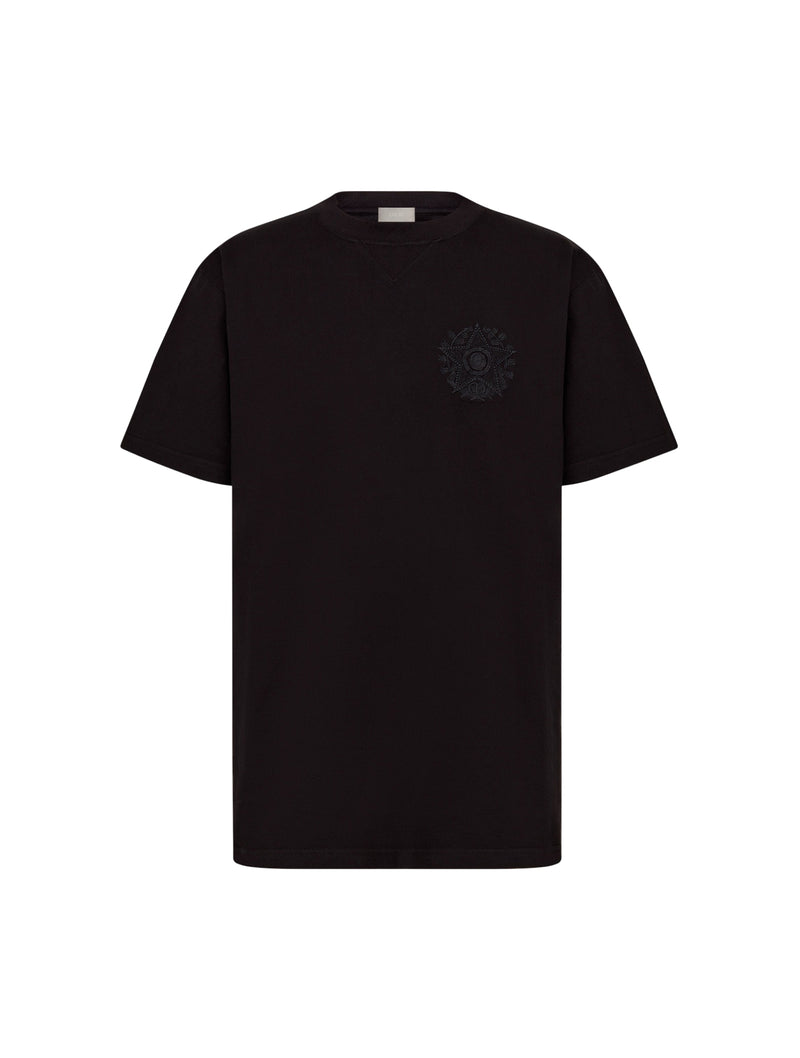 COMFORTABLE FIT T-SHIRT WITH CD ÉTOILE EMBROIDERY
