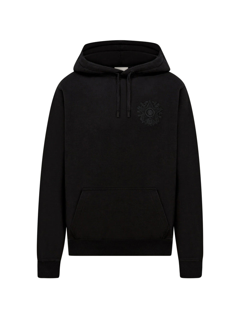 HOODED SWEATSHIRT, COMFORTABLE FIT AND CD ÉTOILE EMBROIDERY