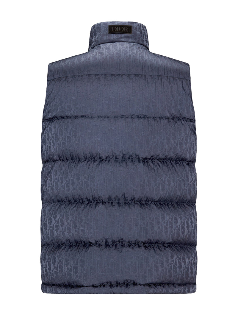 DIOR OBLIQUE SLEEVELESS DOWN JACKET