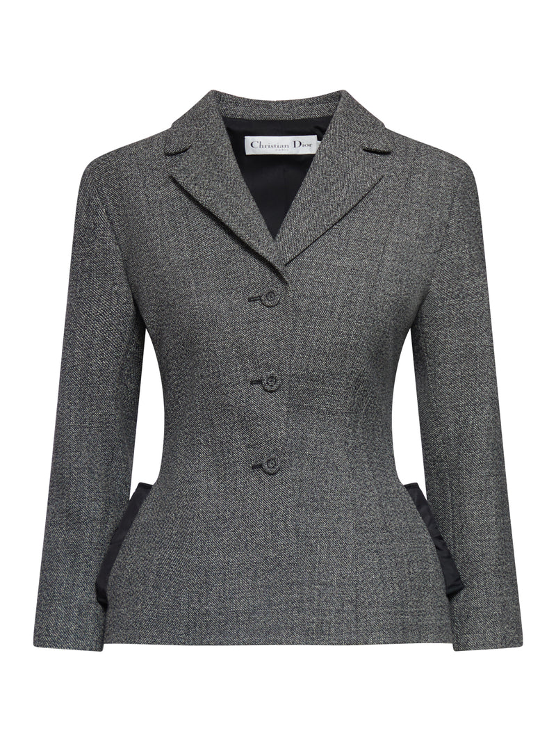 blazer with nylon details