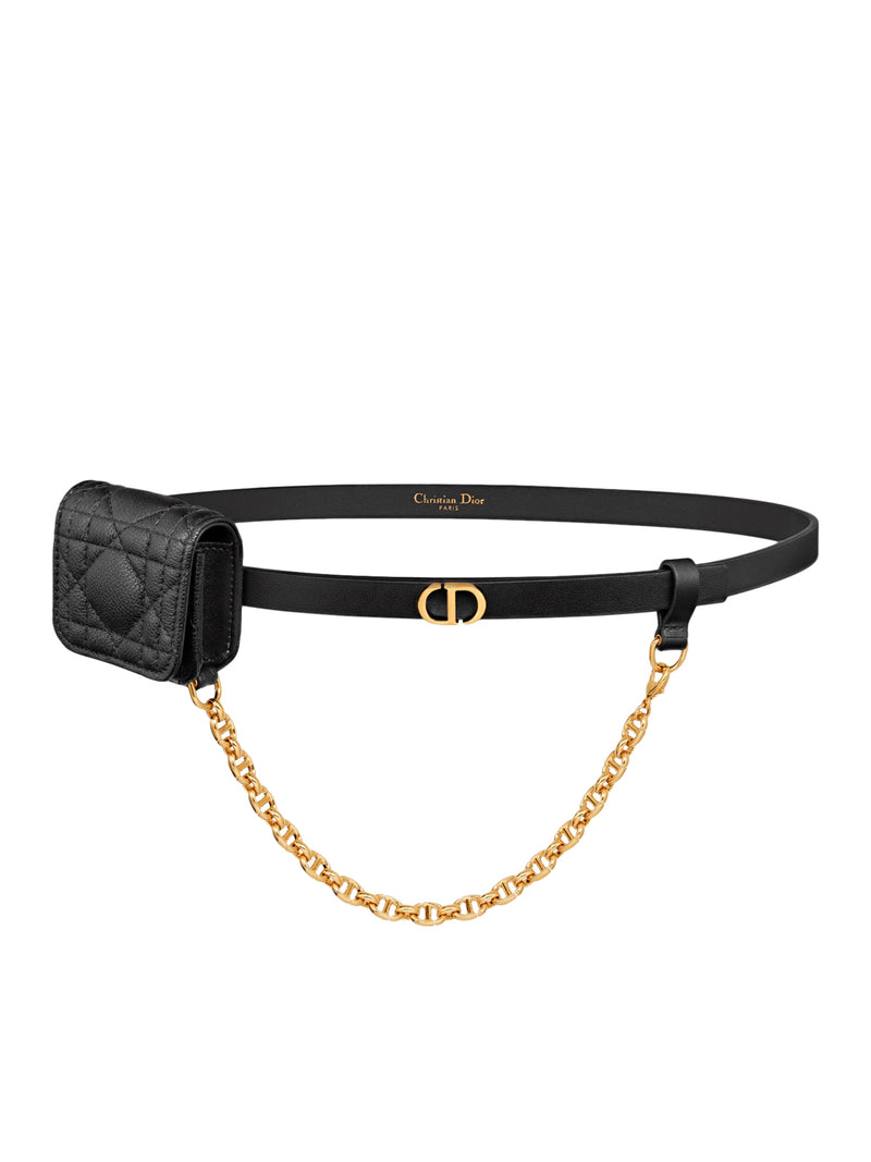 DIOR CARO BELT WITH REMOVABLE POUCH