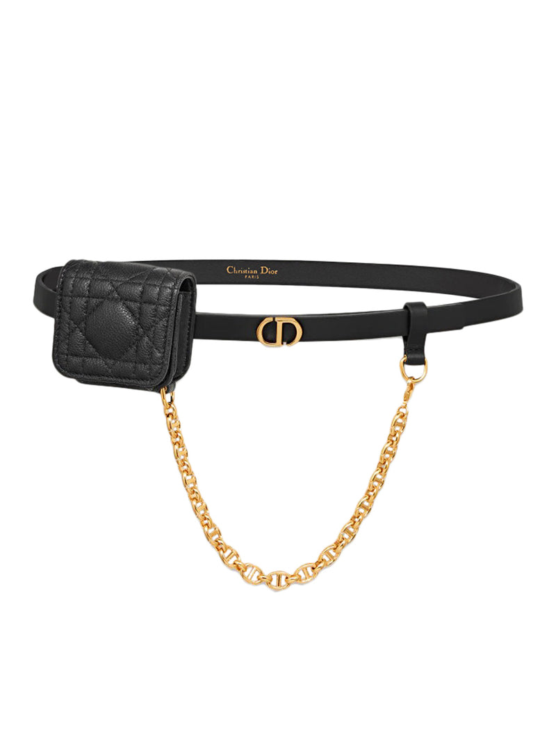 DIOR CARO BELT WITH REMOVABLE POUCH