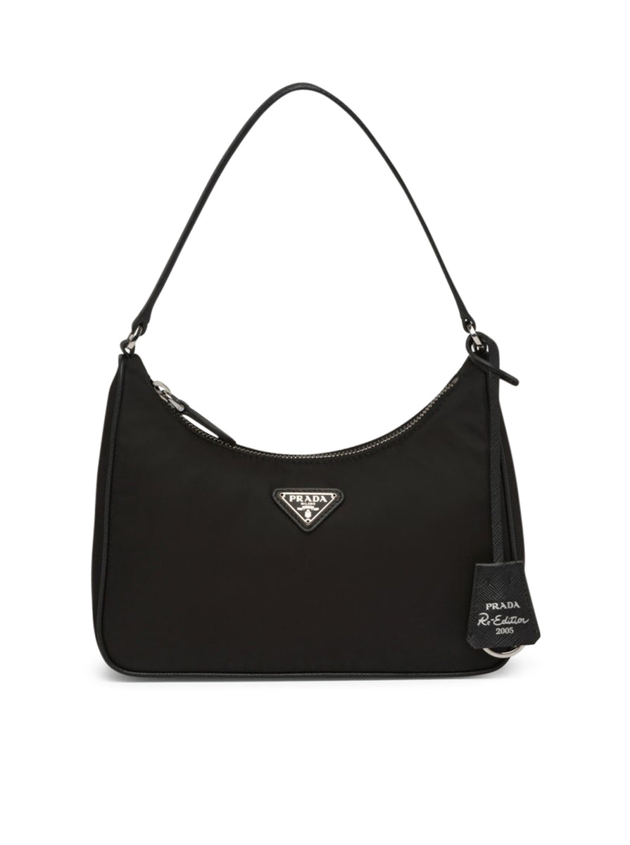 Prada Re-Nylon Shoulder Bag - F0002 Black