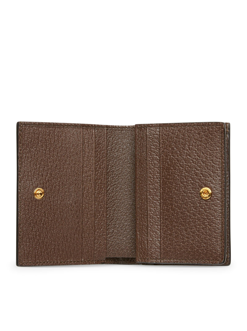 OPHIDIA SMALL WALLET IN GG SUPREME
