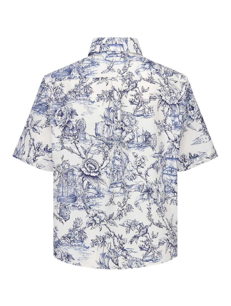 SHORT BLOUSE WITH BUTTONS