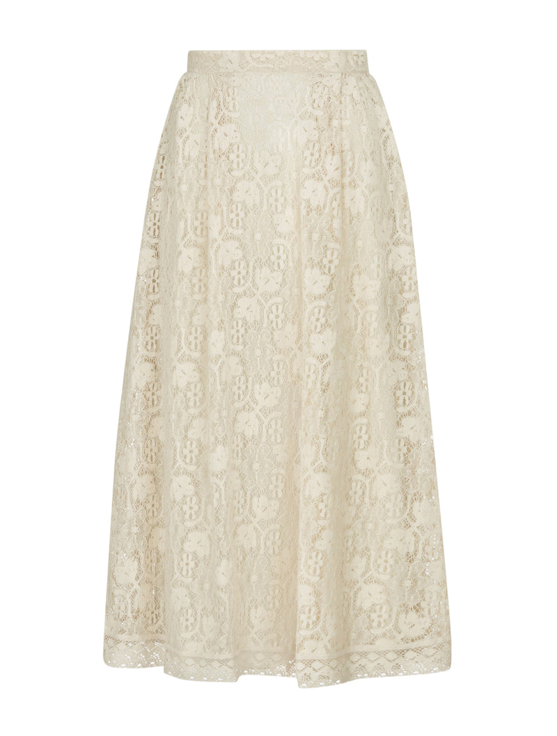 FLARED MIDI SKIRT