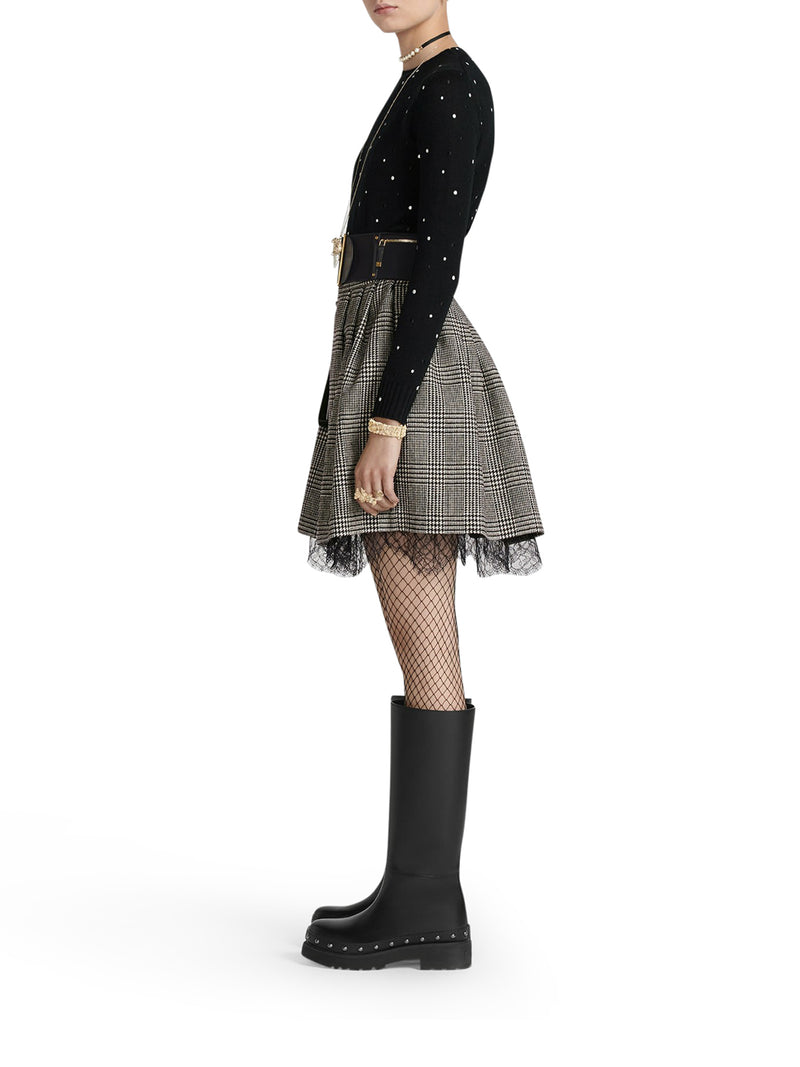 SHORT SKIRT WITH PLEATIONS