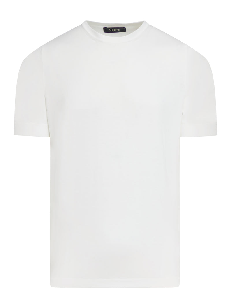 SHORT-SLEEVED COTTON KNITTED T-SHIRT