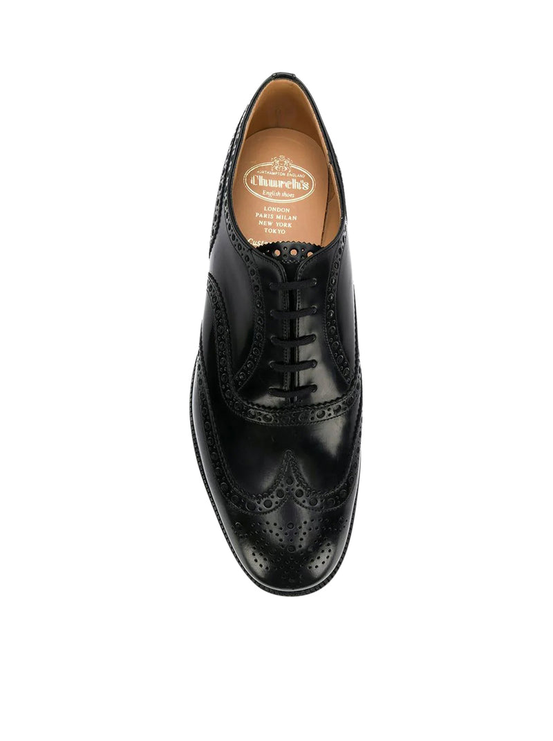 OXFORD BROGUE BURWOOD IN BRUSHED CALFSKIN