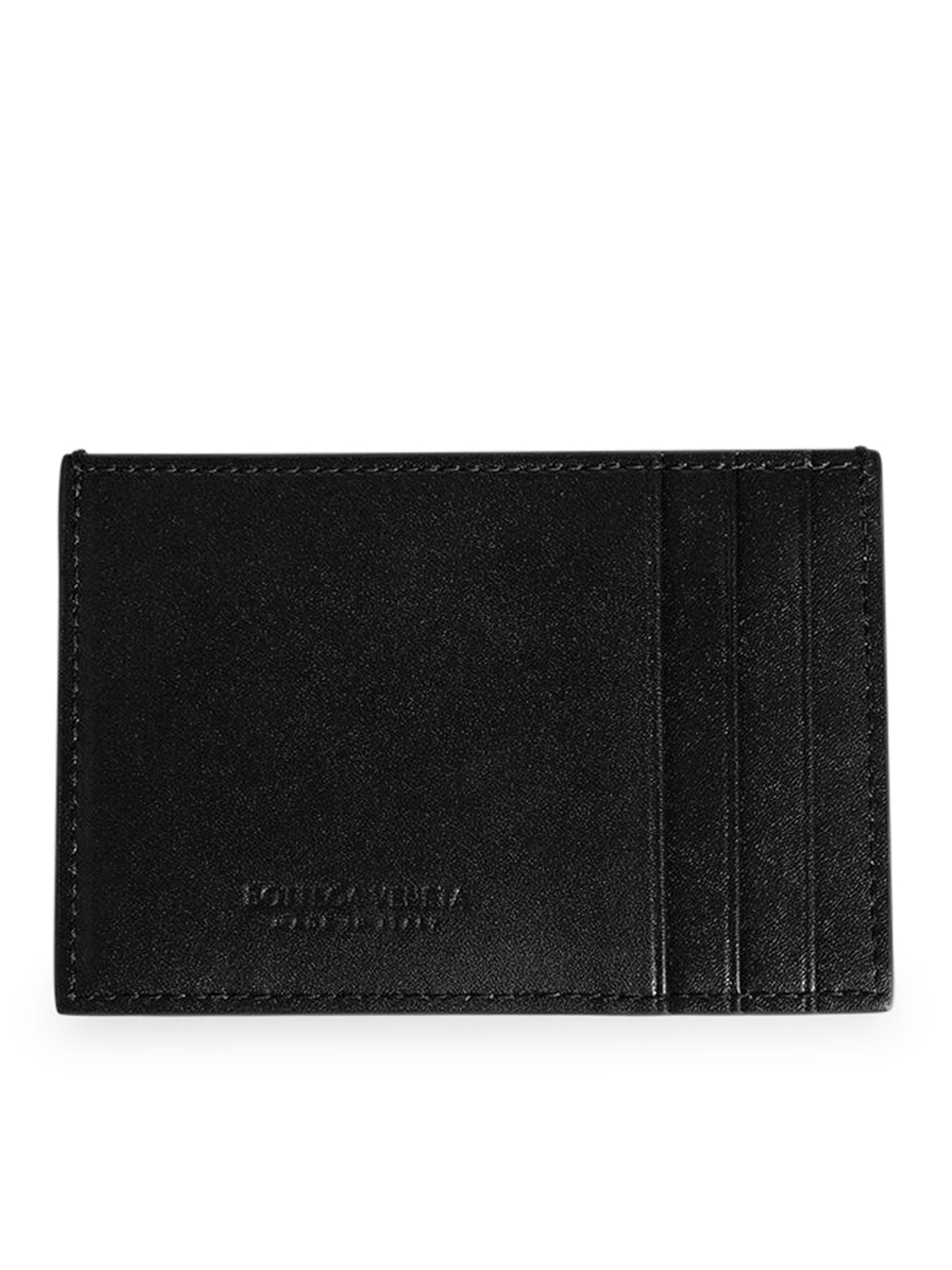 Bottega veneta men`s intrecciato urban leather card holder -