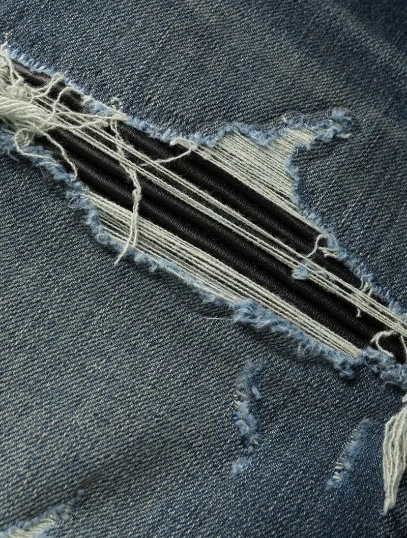 JEANS SKINNY CON ELASTICO