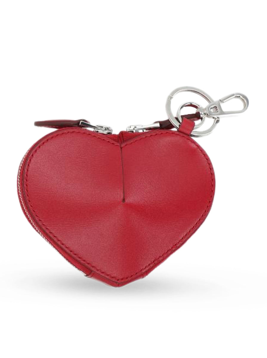 Burberry, Accessories, Burberry Patent Leather Heart Keychain