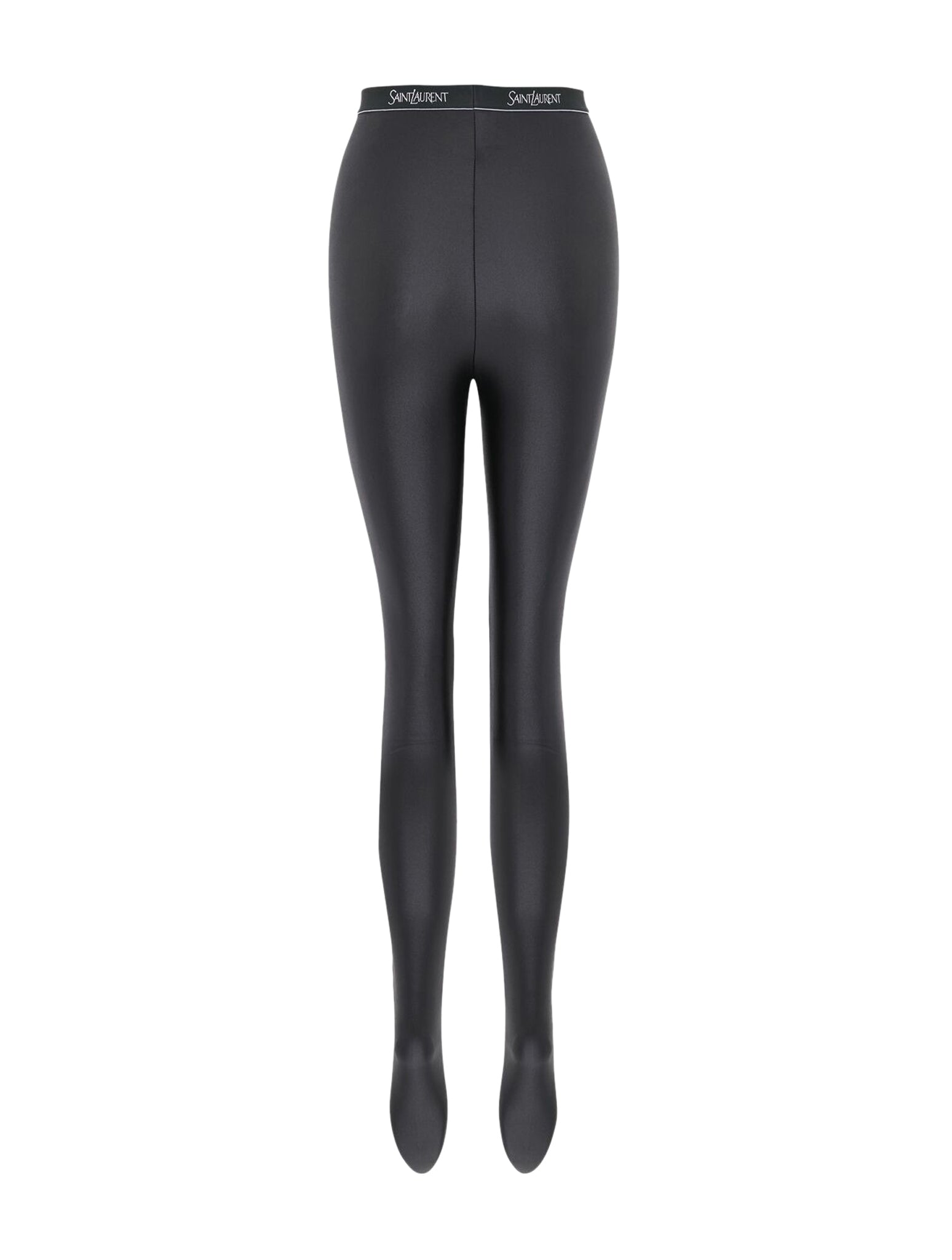 SAINT LAURENT TIGHTS IN SHINY JERSEY