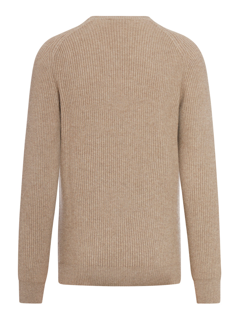 CREW NECK CASHMERE SWEATER