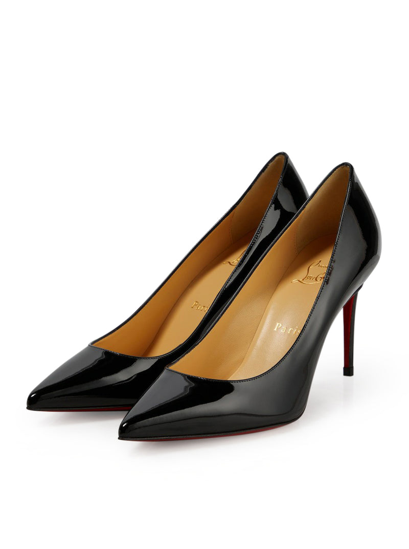KATE 85 PATENT LEATHER PUMPS