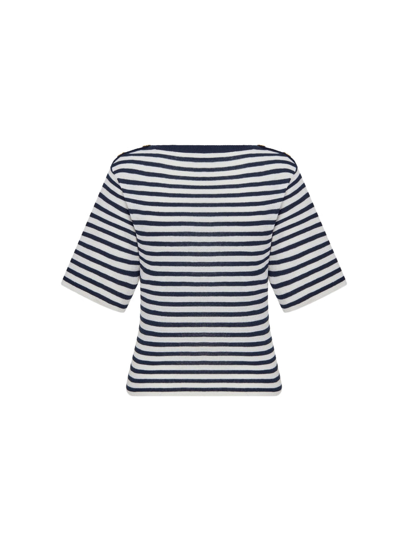 SHORT-SLEEVED SWEATER DIOR MARINIÈRE
