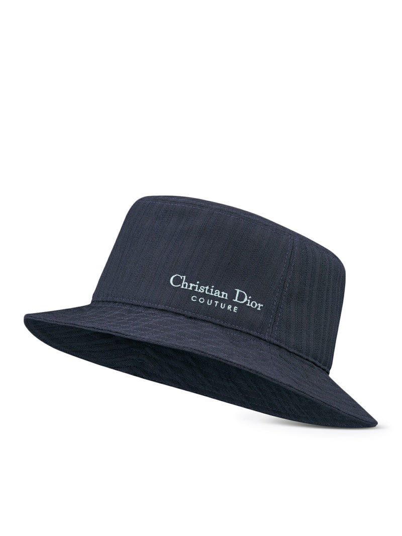 CHRISTIAN DIOR COUTURE BUCKET HAT