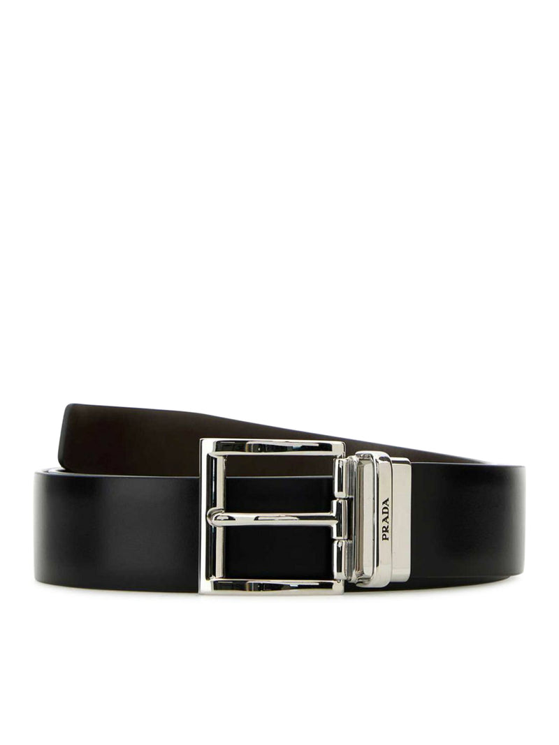 REVERSIBLE BRUSHED LEATHER BELT