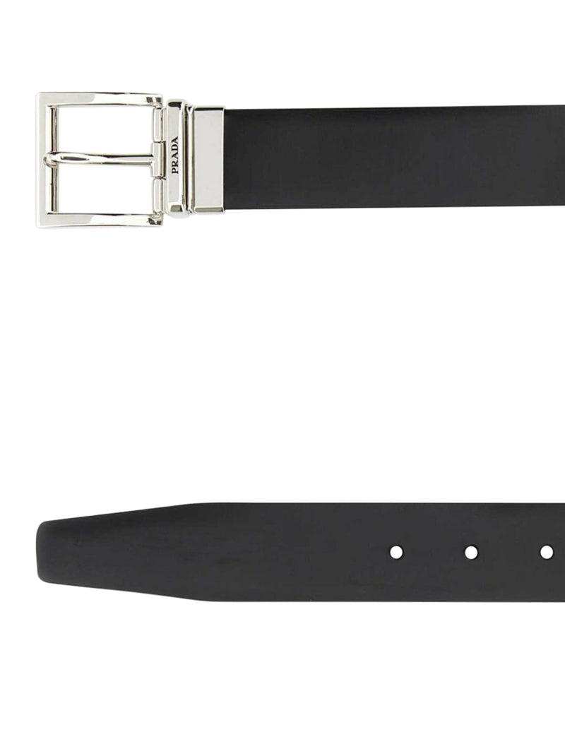 REVERSIBLE BRUSHED LEATHER BELT