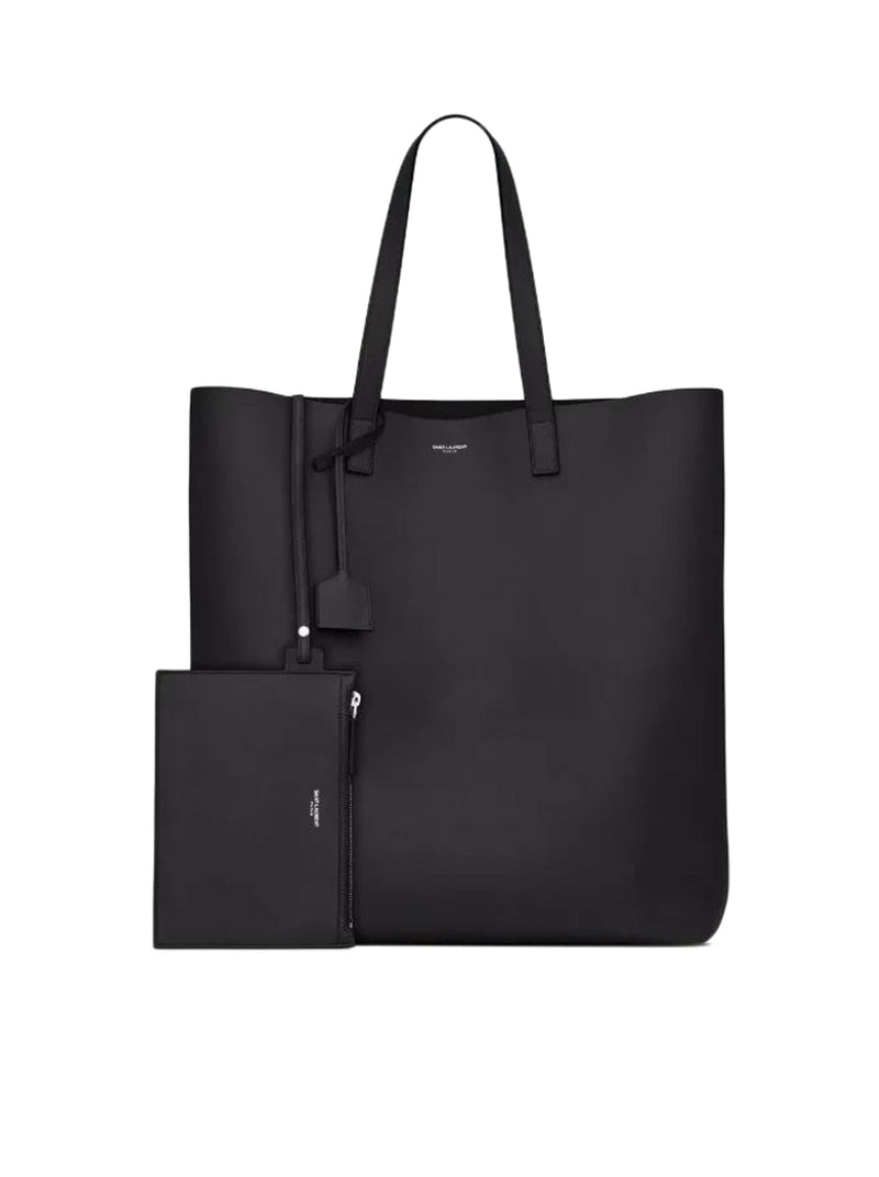 Bold Leather Tote Bag