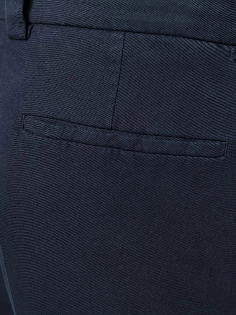 BRUNELLO CUCINELLI LEISURE-FIT PLEATED GABARDINE TROUSERS