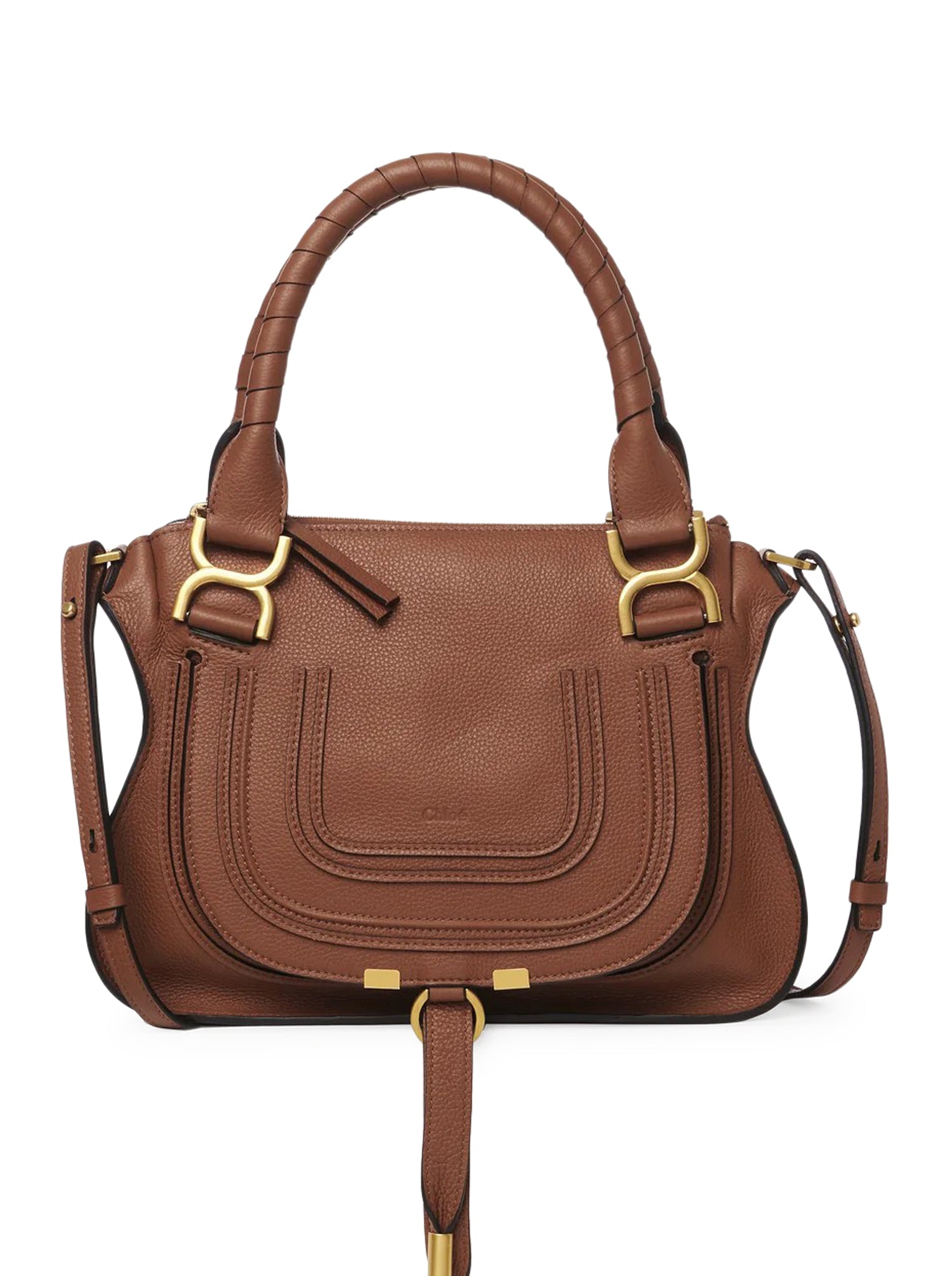 SMALL MERCIE BAG IN GRANATE LEATHER