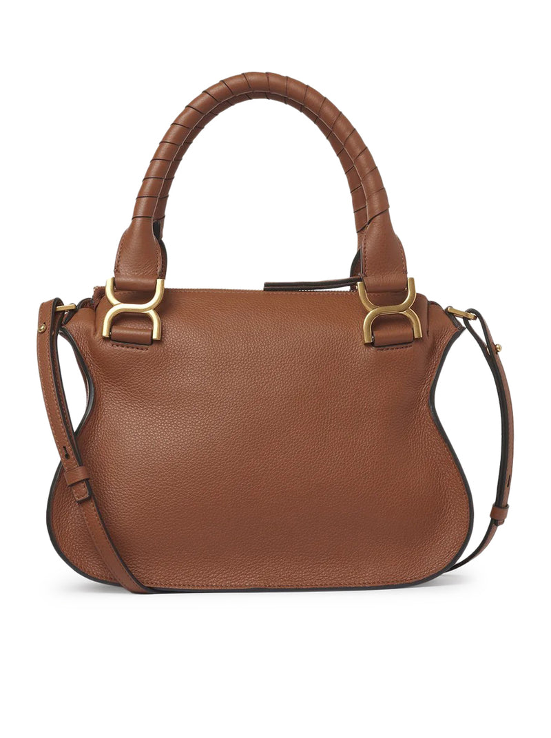 SMALL MERCIE BAG IN GRANATE LEATHER