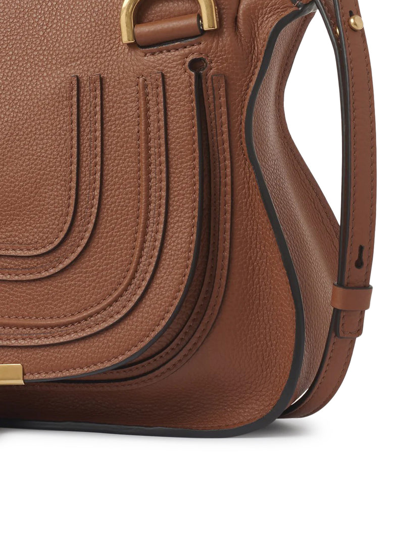 SMALL MERCIE BAG IN GRANATE LEATHER