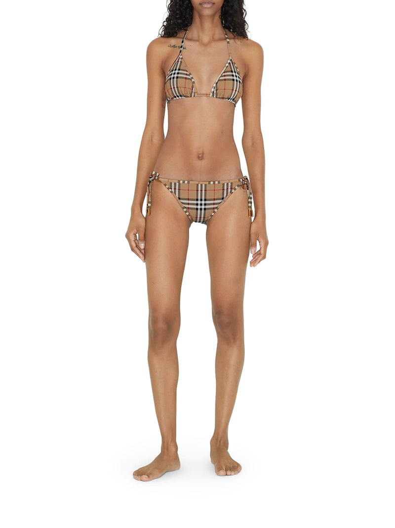 VINTAGE CHECK TRIANGLE BIKINI